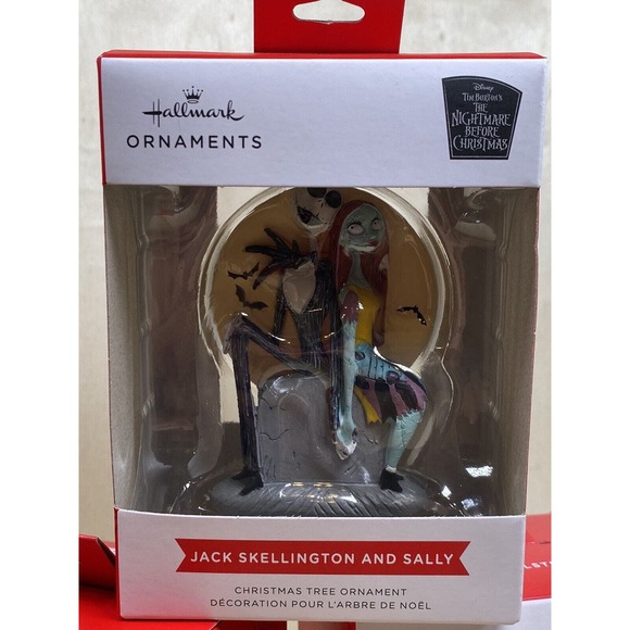Set of 3! Hallmark Ornament Nightmare Before Christmas Jack Sally Mayor Doctor - Picture 4 of 5